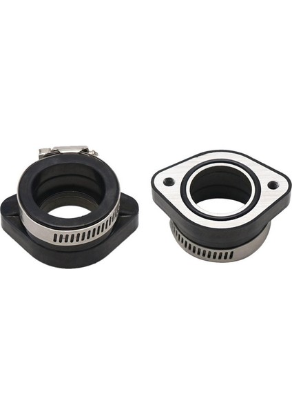 Kauçuk Motosiklet Karbüratör Adaptörü 48MM Siyah Pe 26 28 30 Kir Bisiklet (Yurt Dışından)