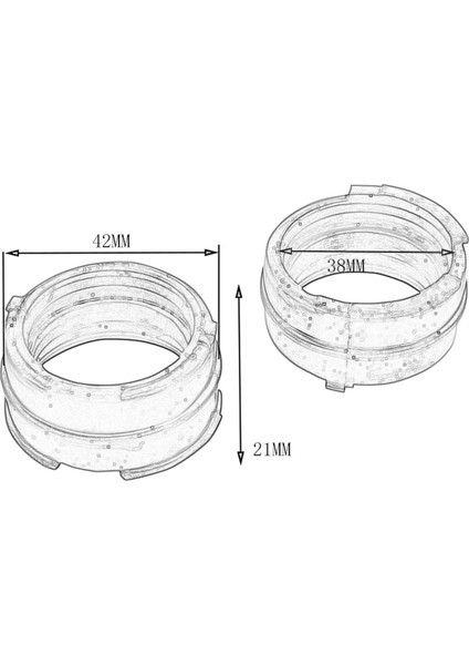 Vfr VFR400 NC30 Için 42MM 21MM Motosiklet Karbüratör Adaptör Arayüzü (Yurt Dışından)