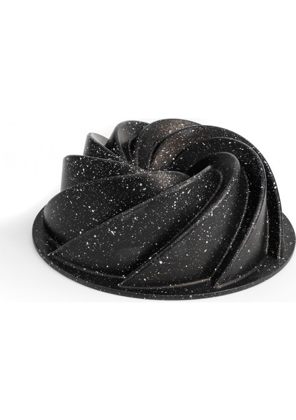 Döküm Granite Kek Kalıbı Rüzgar Gülü Siyah 26 Cm