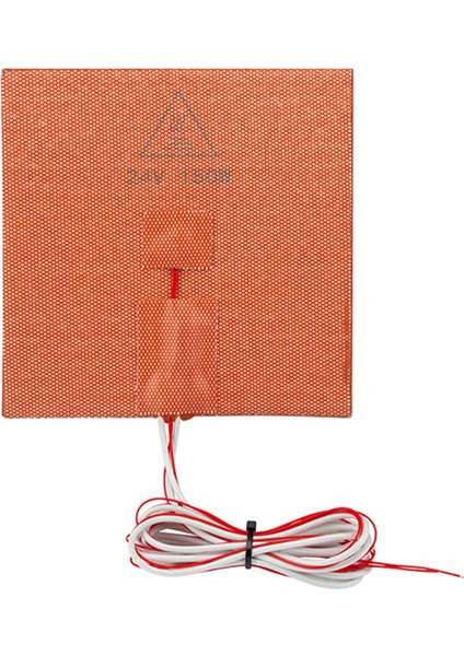 Silikon Isıtıcı Isıtma Ped 24V / 150W 3D Yazıcı Aksesuarları (Yurt Dışından)