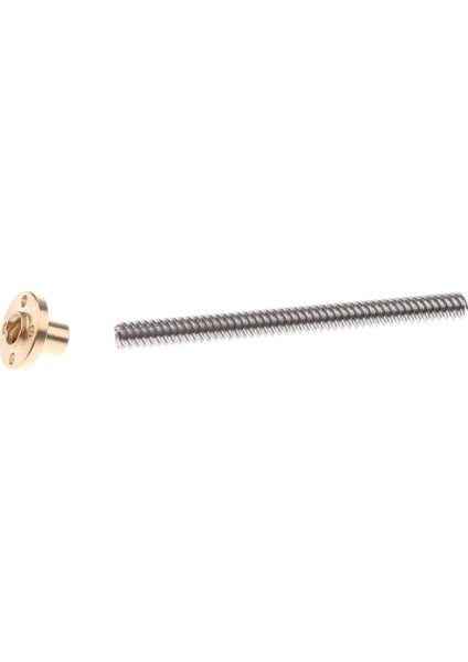 8 mm. Dişli Vida Çubuğu 100-500 mm. + T8 Somunu 3D Yazıcı 100 mm. (Yurt Dışından) fiyatları