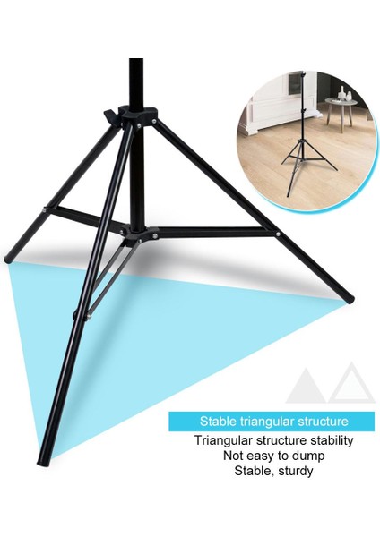 210 cm. Fotoğraf Light Stüdyo Kitleri Videosu İçin Tripod Duruyor (Yurt Dışından)