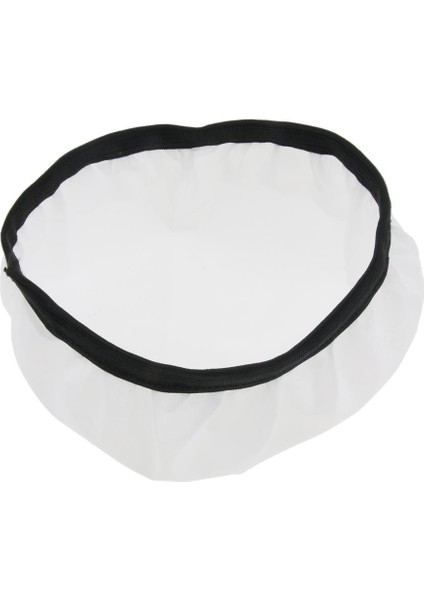 Fotoğraf 7 "beyaz Difüzör Çorap Kamera Standart Reflektörü İçin 180 mm. / 18 cm. Safral Lambası Gölgesi 5 Pcs (Yurt Dışından) fiyatları