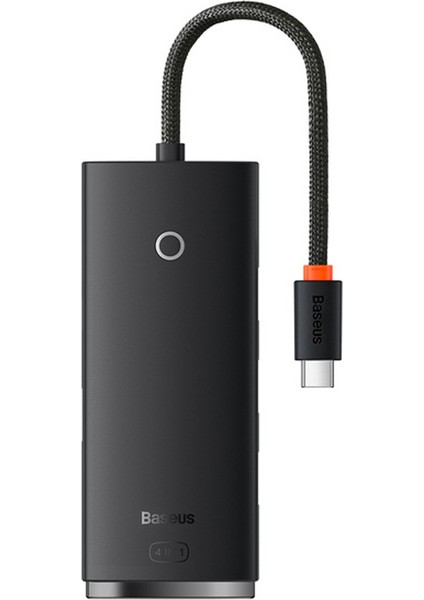 Baseus Lite Series 4 Portlu Type-C To USB 3.0 Hub Adaptör 25CM