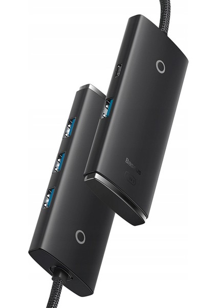 Baseus Lite Series 4 Portlu Type-C To USB 3.0 Hub Adaptör 25CM