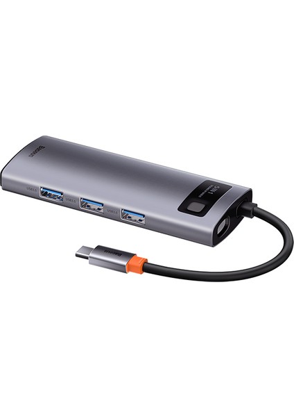 Baseus Metal Gleam Series 5in1 Type-C Hub Adaptör Çoklayıcı