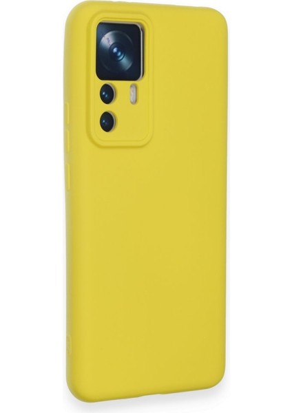 Xiaomi 12T Pro Kılıf Lansman Silikon Içi Kadife + Ekran Koruyucu