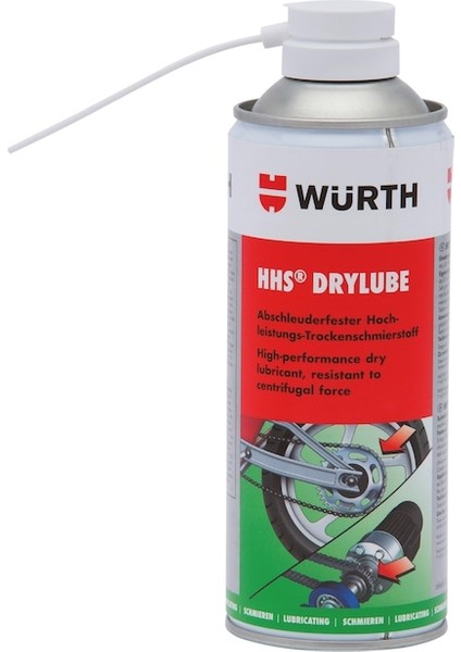 Hhs Drylube Tutunma Özellikli Kuru Zincir Yağlama Spreyi
