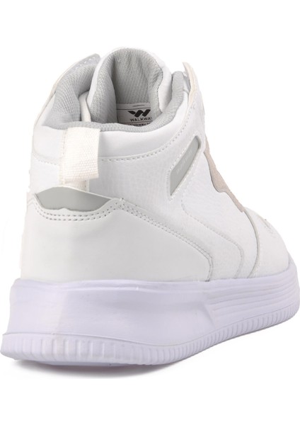 Hill Beyaz-Beyaz Unisex Bilek Boy Sneaker fırsatları
