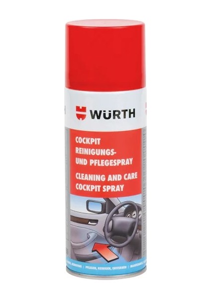 Kokpit Araç Göğsü Temizleme ve Bakım Spreyi 400 Ml