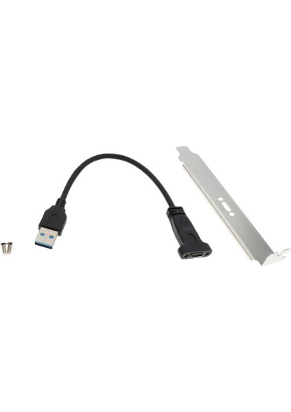 USB 3.0 Erkek - USB 3.1 Tip C Dişi Otg Veri Kablosu Konnektör Kablosu Pc Için (Yurt Dışından)