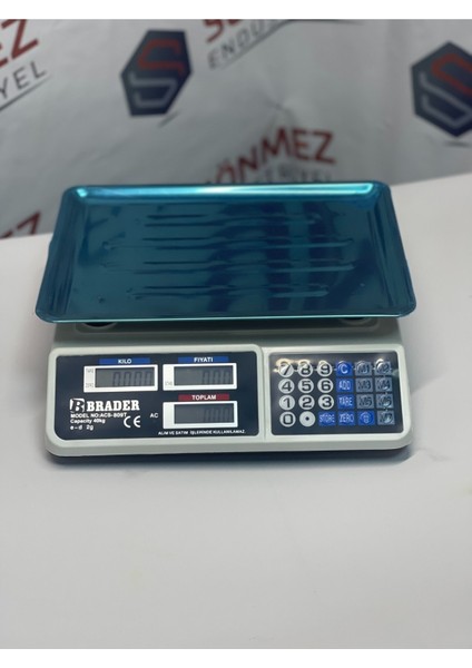 Endüstriyel Elektronik Terazi Market Manav Terazi 40 kg Tartım Terazi fiyatları