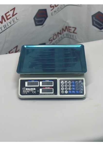 Endüstriyel Elektronik Terazi Market Manav Terazi 40 kg Tartım Terazi modelleri