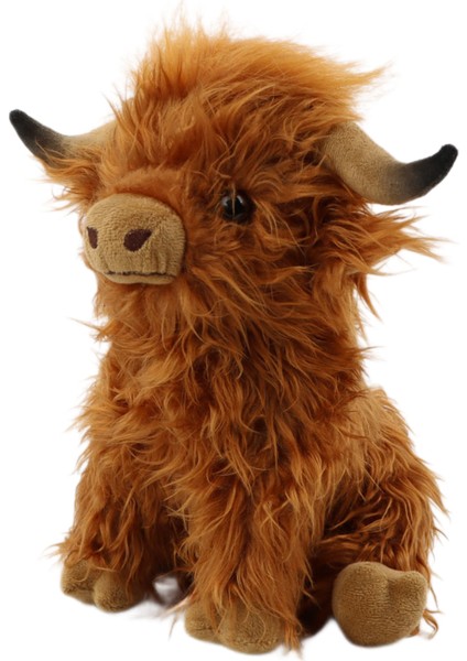 Iskoç Yaylası Inek Peluş Oyuncak 25CM (Yurt Dışından)