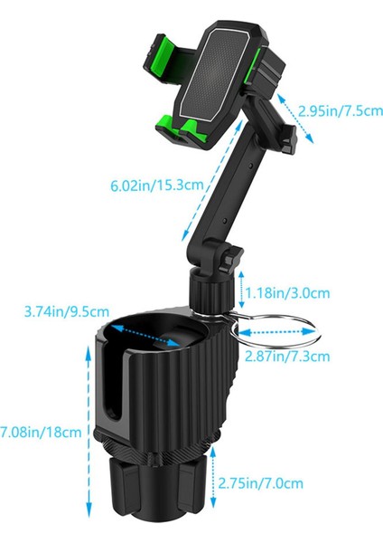 Araba Telefon Montajı Stand Monte Araba Için Dayanıklı Yedek Parçaları (Yurt Dışından) modelleri