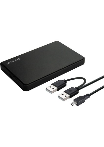 Taşınabilir Harici Muhafazalar USB 2.0 480MB/ Pc Için Siyah (Yurt Dışından)