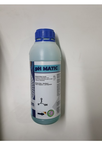 Ph Düşürücü Yayıcı Yapıştırıcı Şelatlatıcı Karışım Ajanı 1 Lt