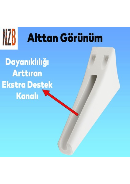 Lüks Mobilya Kanepe Sehpa Tv Ünitesi Koltuk Ayağı 20 cm Beyaz Baza Ayak indirimleri