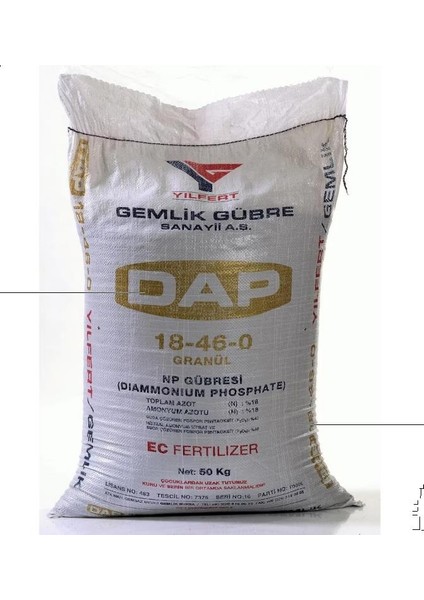 Dap 18-46-0 Gübre (50 Kg) Gemlik Gübre