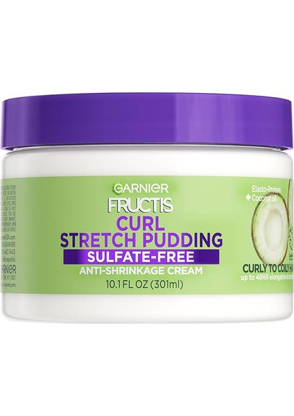 Fructis Kıvırcık Saçlar Için Esnek Bukleler Durulanmayan Saç Kremi 301ML