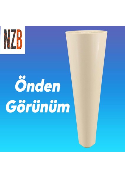 Lüks Mobilya Kanepe Sehpa Tv Ünitesi Koltuk Ayağı 18 cm Krem Baza Ayak modelleri