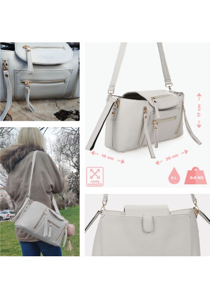 Bebek Arabası Organizer Çantası Buz Grisi fırsatları