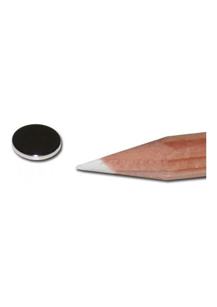 Neodyum Mıknatıs Yuvarlak 8X1MM Çap - 15 Adet