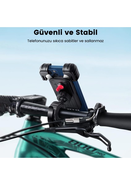 Motosiklet ve Bisikletler Için 360° Gidon Telefon Tutucu fiyatları