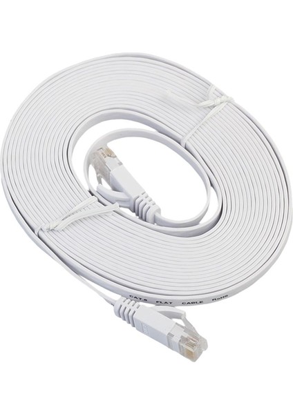 Cat6 Yama Kablosu Kablosu 1000MHZ Ethernet Internet Ağı Lan RJ45 Tel Hattı 10 Metre (Yurt Dışından)