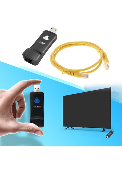 1m Ethernet Kablosu Ile USB Wifi USB Tv Için Güçlendirilmiş (Yurt Dışından) modelleri