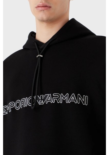Logolu Kapüşonlu Pamuklu Regular Fit Erkek Sweat 3R1MBC 1jhsz 0999 fiyatları