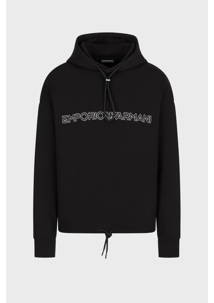 Logolu Kapüşonlu Pamuklu Regular Fit Erkek Sweat 3R1MBC 1jhsz 0999 indirimleri