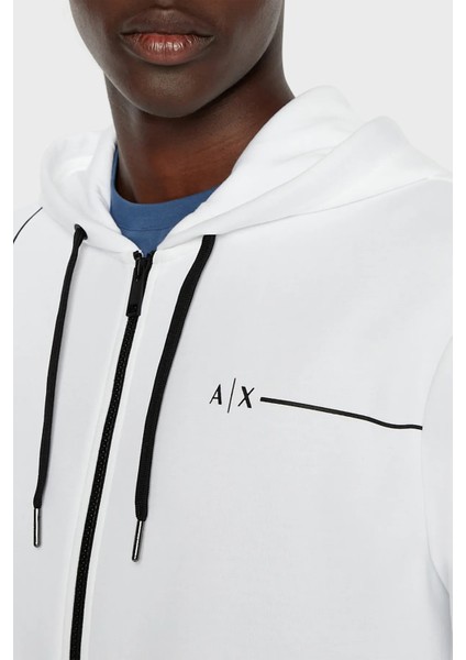 Pamuklu Regular Fit Kapüşonlu Sweat Erkek Sweat 3rzmbb Zjcaz 1100