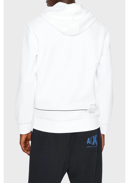 Pamuklu Regular Fit Kapüşonlu Sweat Erkek Sweat 3rzmbb Zjcaz 1100