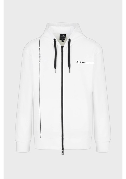 Pamuklu Regular Fit Kapüşonlu Sweat Erkek Sweat 3rzmbb Zjcaz 1100