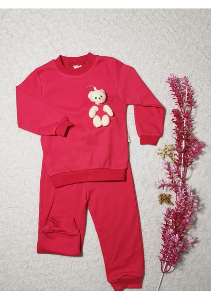 Color Baby Cepte Oyuncaklı Eşofman Takımı