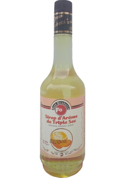 Portakal Aromalı Şurup