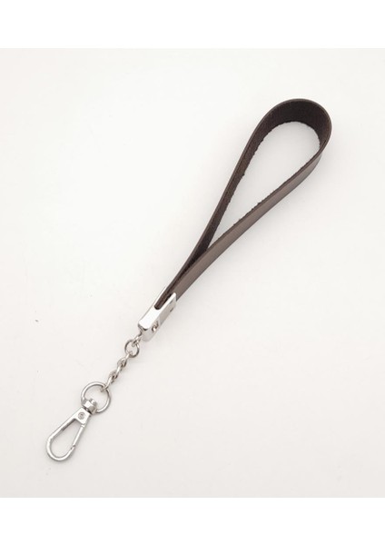 Kahverengi Tek Kat Suni Deri Zincirli Elcik Gümüş Metal fiyatları