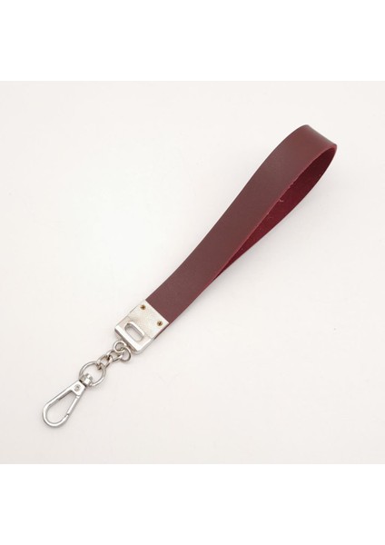 Bordo Tek Kat Suni Deri Zincirli Elcik Gümüş Metal modelleri