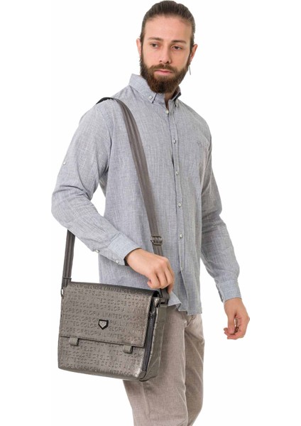 CA145 Gümüş Renk Postacı Çanta fiyatları