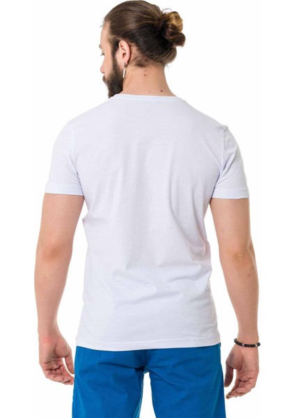 CT732 Taşlı Premium Beyaz Tişört modelleri