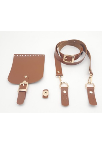 Taba Tek Kat Suni Deri 130X2 cm Ayarlı Saplı Çanta Seti Light Gold Metalli fiyatları