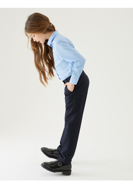 2'li Slim Fit Okul Pantolonu