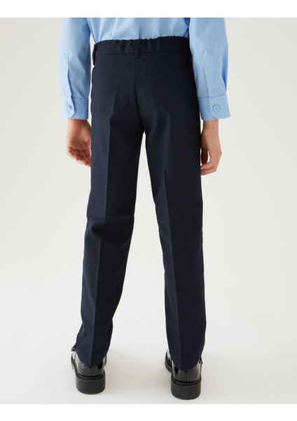 2'li Slim Fit Okul Pantolonu