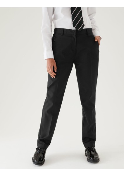 Slim Fit Okul Pantolonu