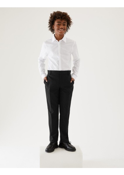 Slim Fit Okul Pantolonu
