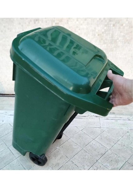 80 Litre Kapasiteli Büyük Boy Pedallı Çöp Kovası Kapaklı ve Tekerlekli Çöp Konteyneri 80 Litre Çöp Konteyneri fiyatları