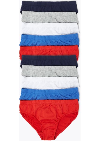 Saf Pamuklu 10'lu Külot