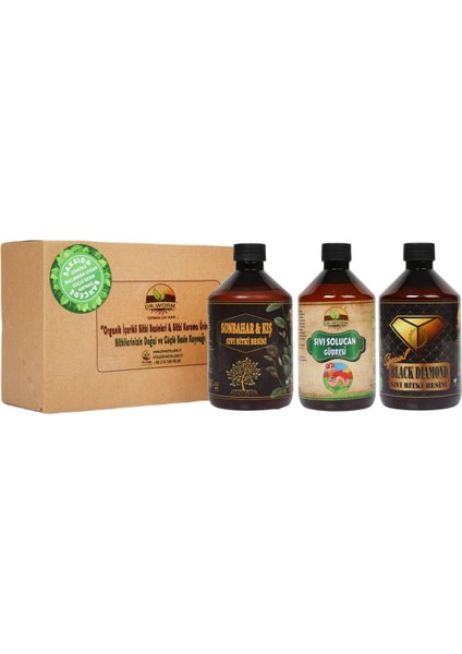 Avantaj Paketi -(3 x 500 Ml) Special Black Dıamond + Sonbahar & Kış + Sıvı S Olucan Gübresi