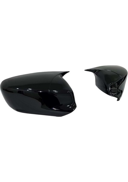 Citroen C4 Cactus 2014-2017 Uyumlu Batman Yarasa Ayna Kapağı Piano Black Abs Plastik modelleri